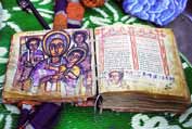 Star Bible napsan na koz ki. Sever,  Etiopie.