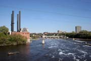 Minneapolis downtown, Minnesota. Spojen stty americk.