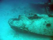 Potpn u ostrova Biak, lokalita Catalina wreck. Papua,  Indonsie.