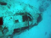 Potpn u ostrova Biak, lokalita Catalina wreck. Indonsie.